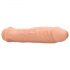 RealRock Penis Sleeve 6 - ovoj za penis (17 cm) - naravni