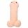 Prikupen plišasti penis - 60 cm (naravni)