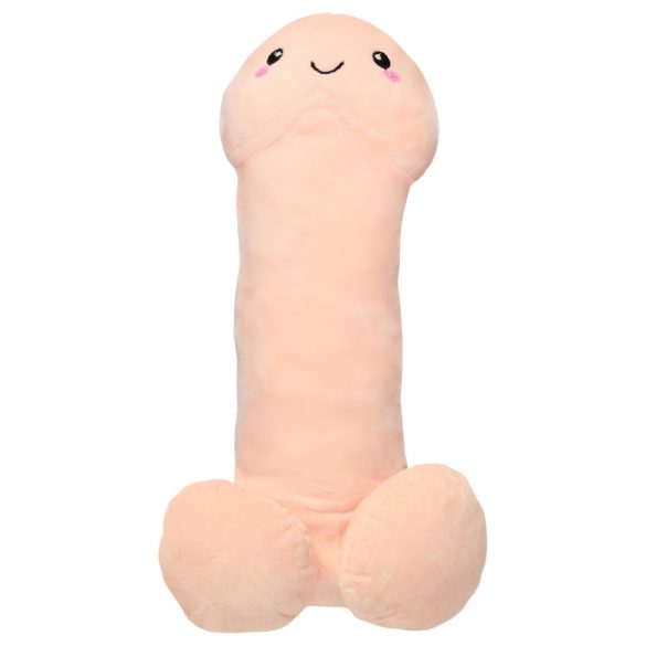 Objemljiv plišast penis - 100 cm (naravni)