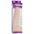 Doc Johnson Vac-U-Lock Hung 12 - realistični testisni dildo (naravni)