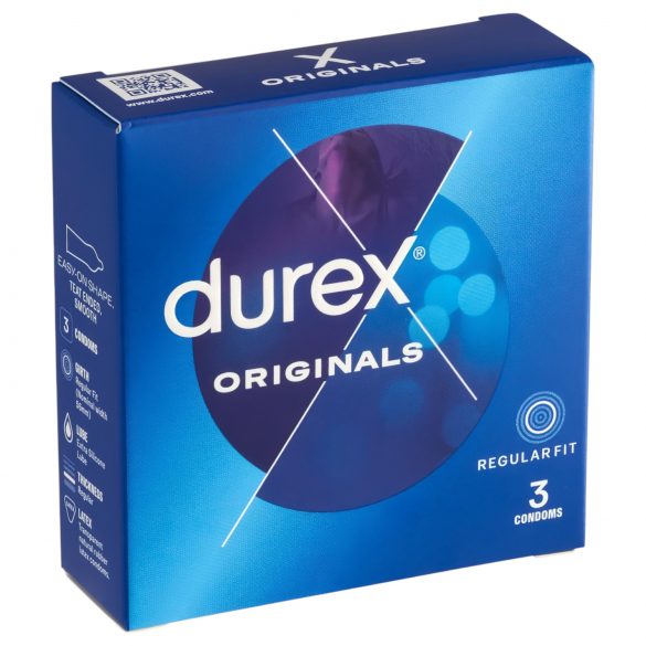 Durex Originals Classic - kondomi (3 kosi)