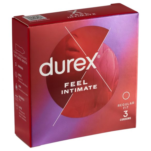 Durex Feel Intimate - Tanka kondoma (3 kosi)