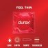 Durex Feel Thin - kondom z realističnim občutkom (12 kosov)