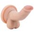 Dr. Skin 4 - vibrator za pripenjanje testisov - naravni (12 cm)