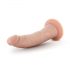 Dr. Skin 7 - pripenjalni realistični dildo - naravni (17,5 cm)