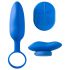 Platanomelón Mobi - akumulatorski, radijski vibrator set - 2-delni (moder)