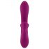 Playboy Bitty Bunny - polnilni vibrator s stimulatorjem za klitoris (roza)