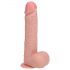 REALROCK - naravni vrtljivi vibrator (20,5 cm)