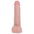 REALROCK - naravni vrtljivi vibrator (20,5 cm)