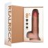 REALROCK - naravni vibrirajoči dildo s priseskom (20,5cm)