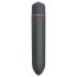 Easytoys Bullet - vodoodporen vibrator s palico (črn)