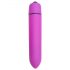 Easytoys Bullet - vodoodporen vibrator s palico (vijolična)