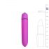 Easytoys Bullet - vodoodporen vibrator s palico (vijolična)