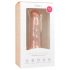 Easytoys - dildo z objemko (15,5 cm) - naravni