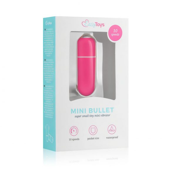 Easytoys - mini palični vibrator (roza)