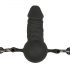 Easytoys - Becumiztad ustniki z vibratorjem (črni)