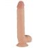 Real Fantasy Elvin - akumulatorski, realistični vibrator - 28 cm (kožna barva)