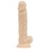 Real Fantasy Percy - pripenjalni, realistični dildo (17,6 cm) - naravni