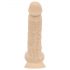 Real Fantasy Percy - pripenjalni, realistični dildo (17,6 cm) - naravni