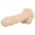 Real Fantasy Percy - pripenjalni, realistični dildo (17,6 cm) - naravni