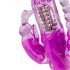 Easytoys Raving Rabbit - vibrator s 3 zobmi (roza)