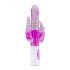 Easytoys Raving Rabbit - vibrator s 3 zobmi (roza)