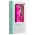 Easytoys Mad Rabbit - vibrator z zajčjo stimulatorno ročico (roza)