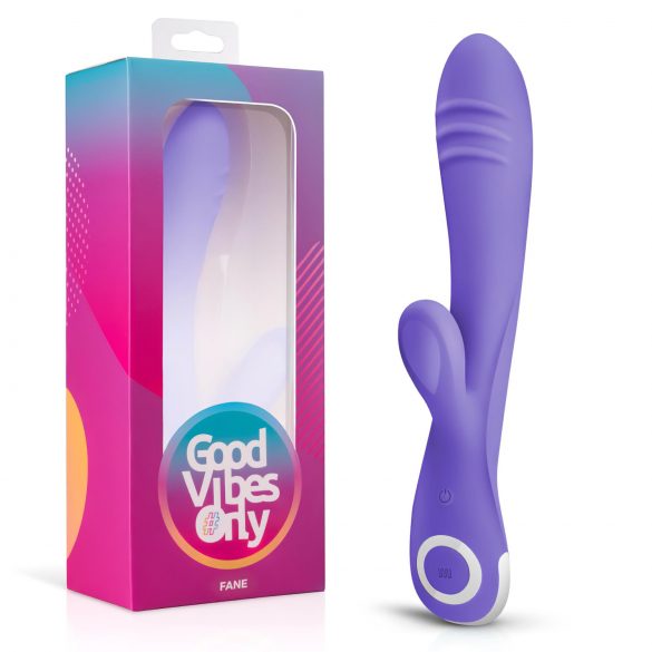 Good Vibes Only Fane Rabbit - vibrator z ročajem za klitoris (vijoličen)