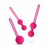 Easytoys LoveBalls - komplet žogic za gekone - 3 kosi (roza)