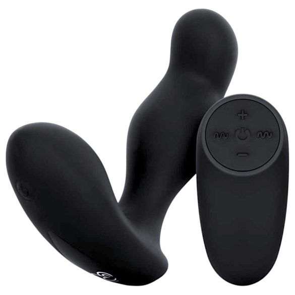 Easytoys Anal Collection - brezžični analni vibrator (črn)