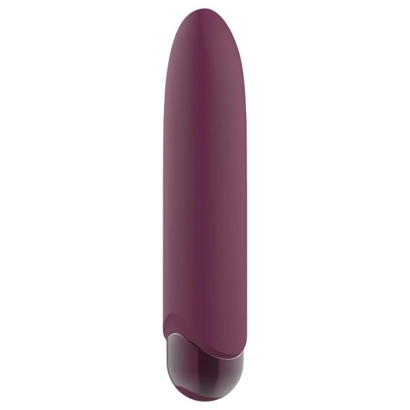 Glam - vodoodporni mini vibrator za polnjenje (vijolična)