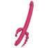 Dreamtoys Anywhere Pleasure Vibe - akumulatorski, 4-kraki vibrator (roza)