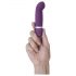 B SWISH Curve - vodoodporni mini G-točka vibrator (vijoličen)