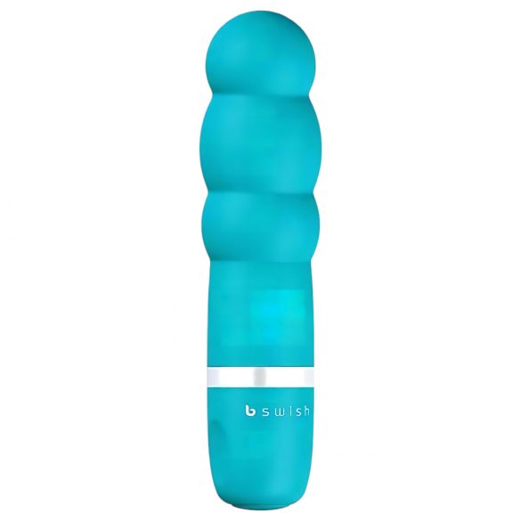 B SWISH Bcute Pearl - vodoodporen vibrator z biseri (turkizen)