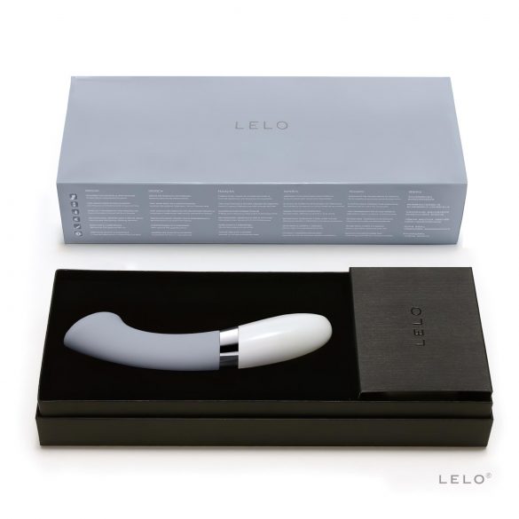 LELO Gigi 2 - silikonski vibrator za točko G (vodno modra)