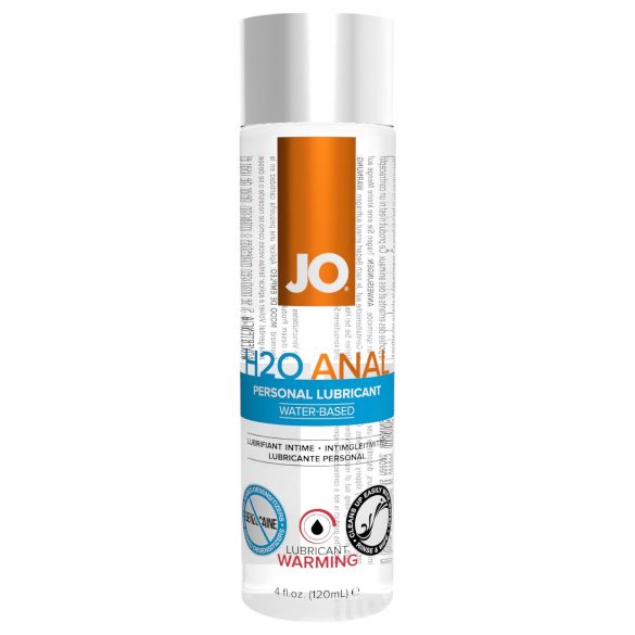 JO H2O Anal Warming - grelni lubrikant na vodni osnovi (120ml)