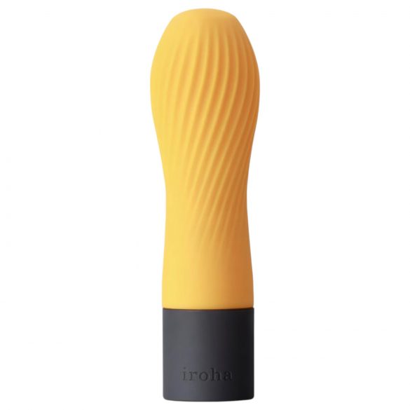 TENGA Iroha Zen - Yuzucha super mehak silikonski vibrator (rumena)