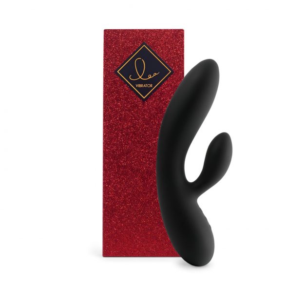 FEELZTOYS Lea - polnilni, G-točka vibrator (črn)