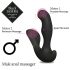 FEELZTOYS Črni Jamba - radijski, grelni analni vibrator (črna)