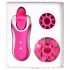 FEELZTOYS Clitella - polnilni, vrtljiv, oralni vibrator (roza)