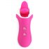 FEELZTOYS Clitella - polnilni, vrtljiv, oralni vibrator (roza)