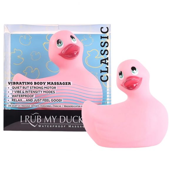 My Duckie 2.0 - vodoodporni vibrator za klitoris (roza)