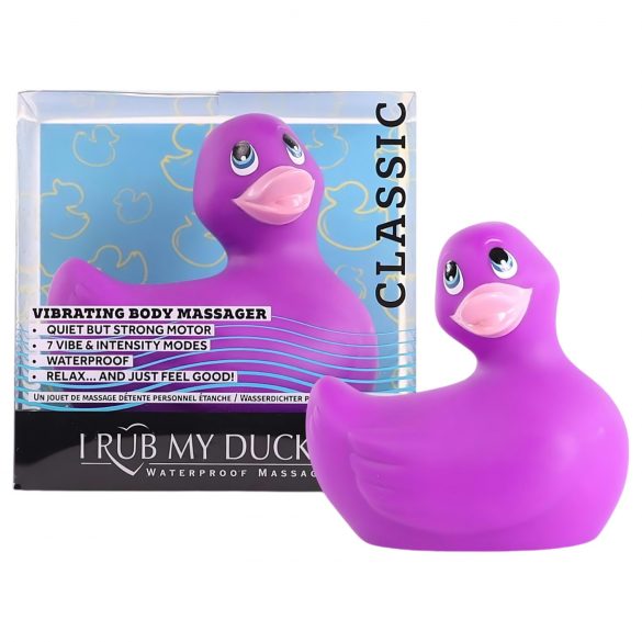 My Duckie 2.0 - vodoodporni vibrator za klitoris (vijoličen)