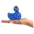 My Duckie Romance 2.0 - vodoodporni klitorisni vibrator (modro-roza)