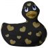 My Duckie Romance 2.0 - klitorisni vibrator (črno-zlati)